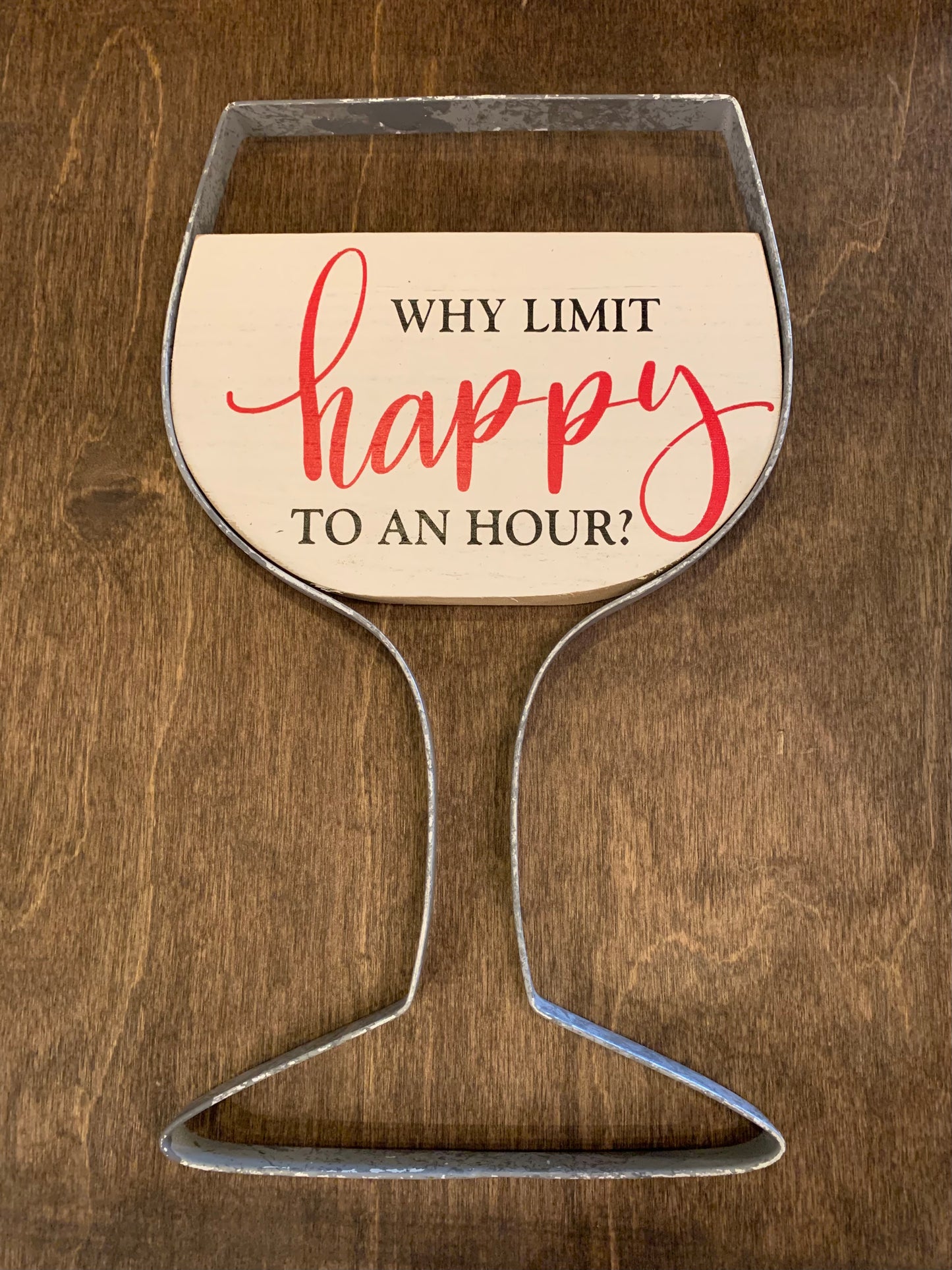 . Wine Glass Sign