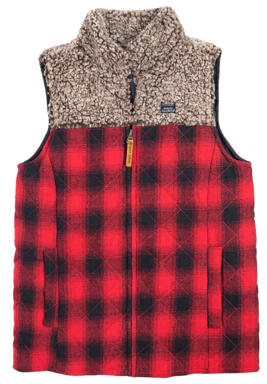 * Simply Southern Lumberjill vest