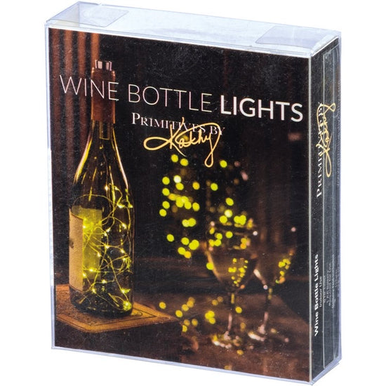* Wine bottle lights
