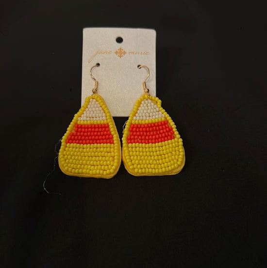 . Candy Corn Earrings