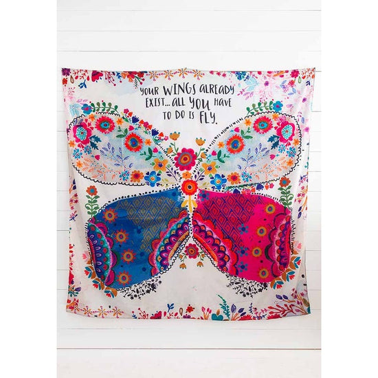 . Natural Life Tapestry- butterfly