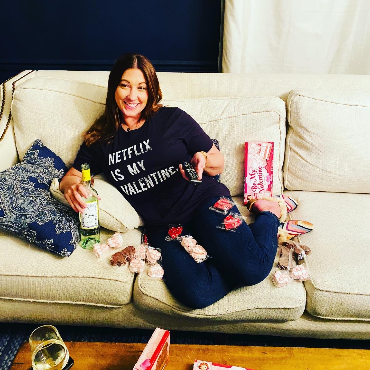 . Netflix Is My Valentine Tee