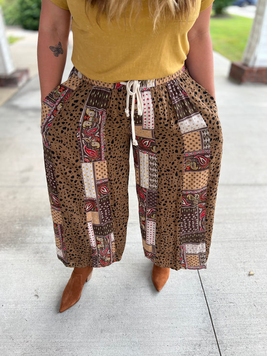 * Different Opinions Patchwork Pant