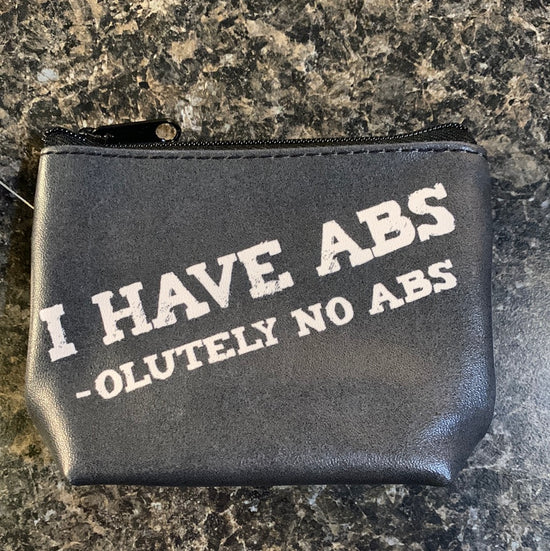 * Funny Zip Coin Pouch
