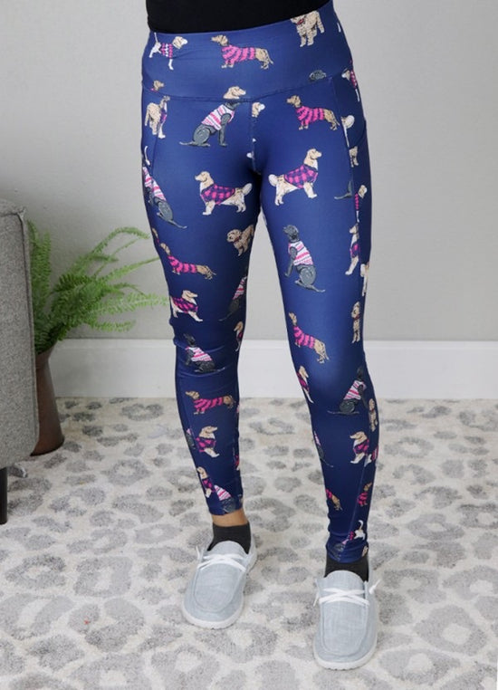 Load image into Gallery viewer, Simply Southern Dog - Sport Leggings
