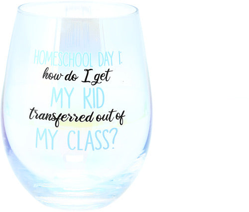 * Stemless Wine Glass