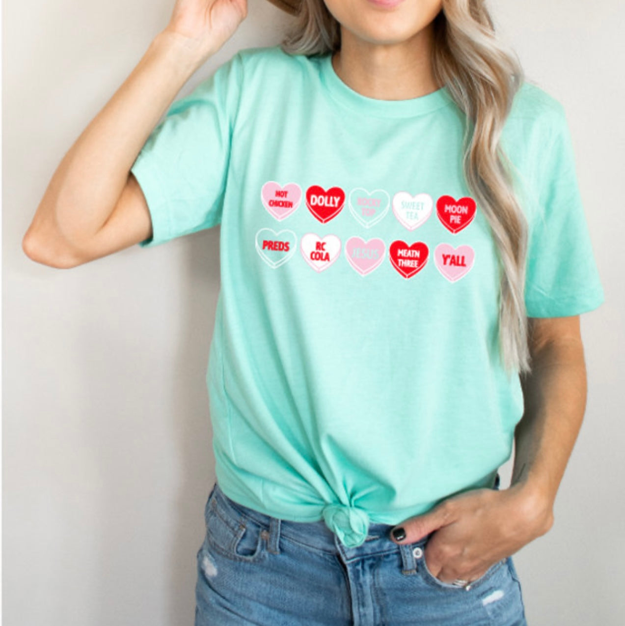 Tennessee Candy Hearts Tee