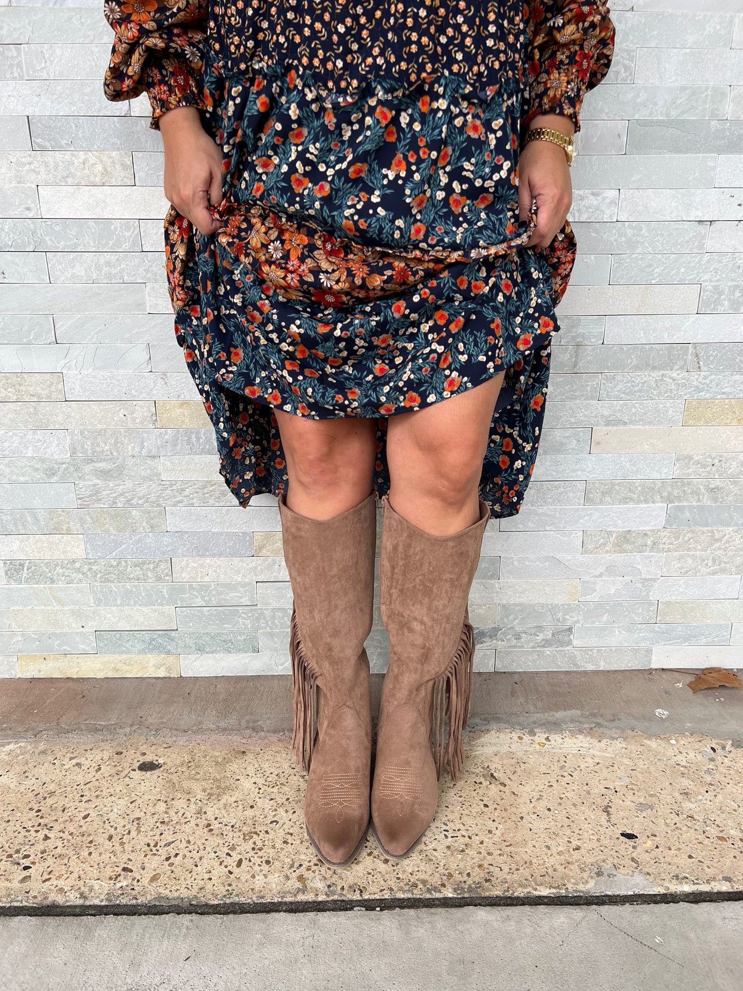 Zara sales fringe boots