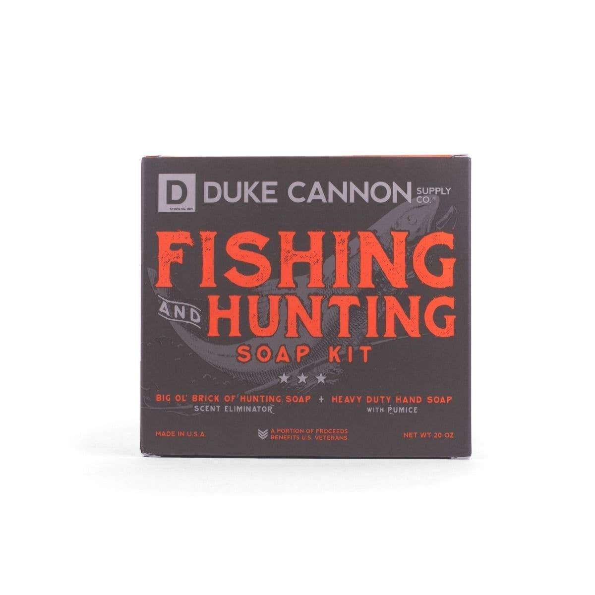 . Duke Cannon hunting and fishing soap kit