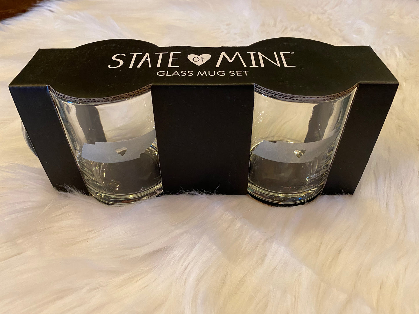 * State of Mine Glass Mug Set