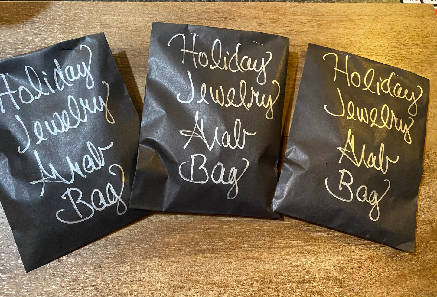 * Holiday Jewelry Grab Bags