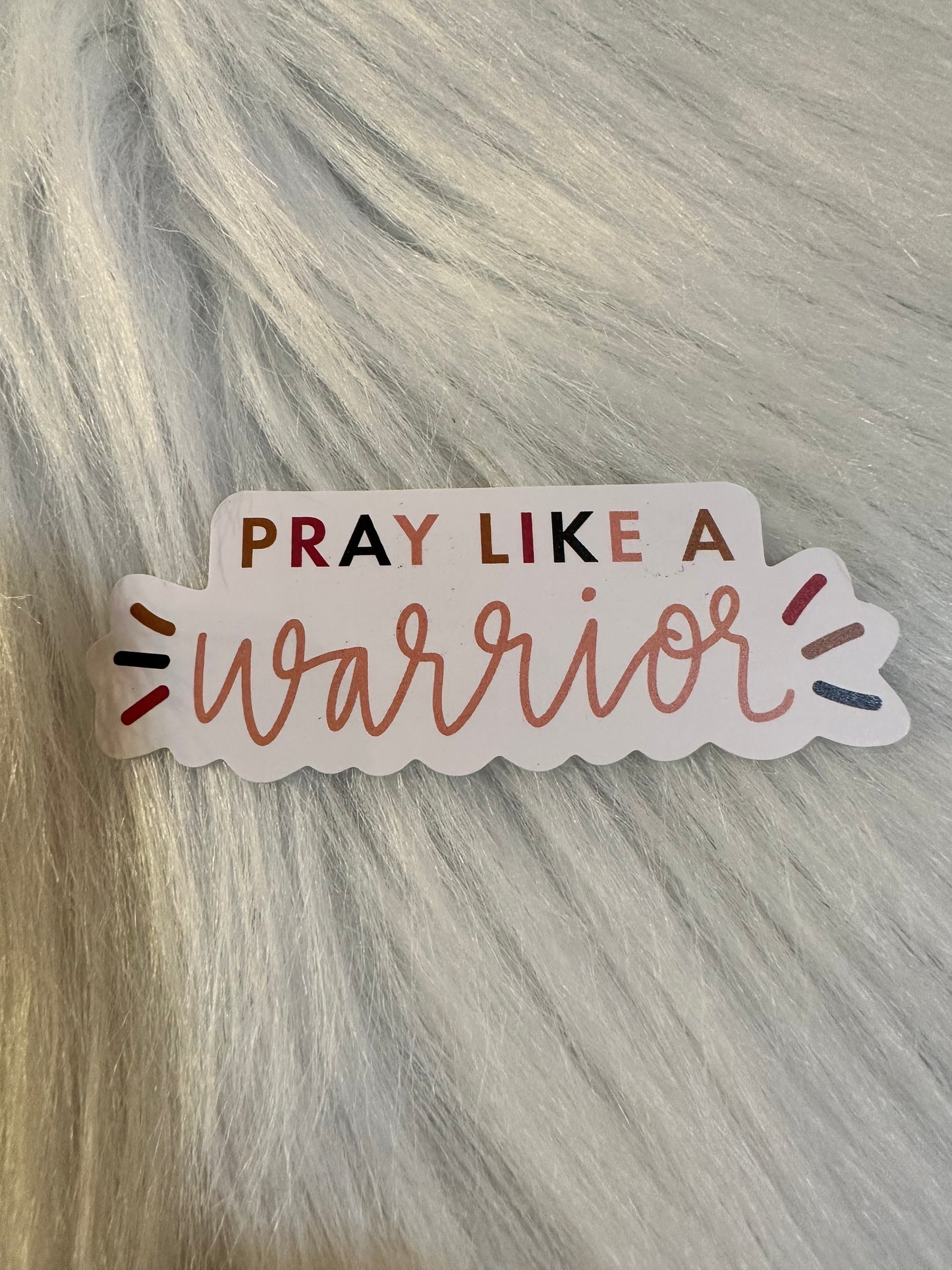 * Mary Square Inspirational Stickers