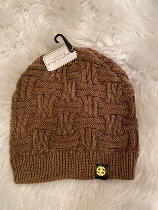 Load image into Gallery viewer, * Simply Southern woven Sweater Beanie
