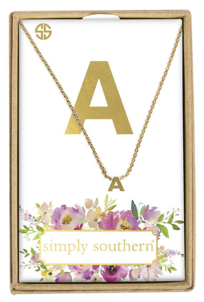 * Simply Southern Initial Necklace
