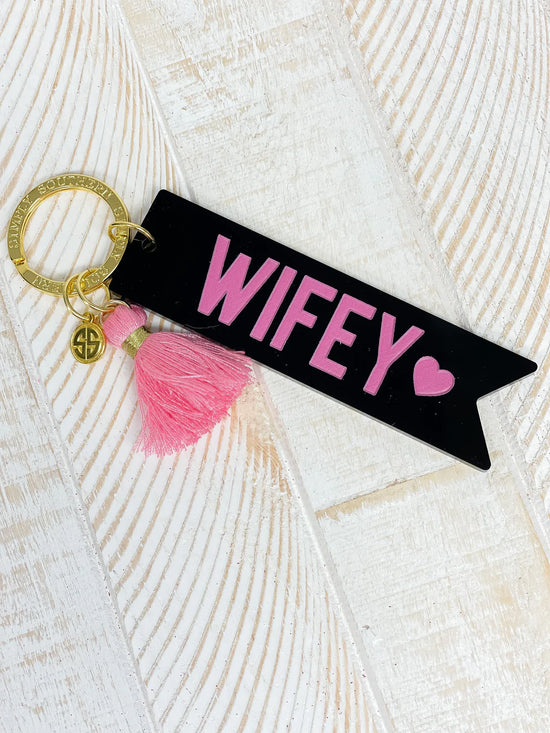 Wifey keychain 2025