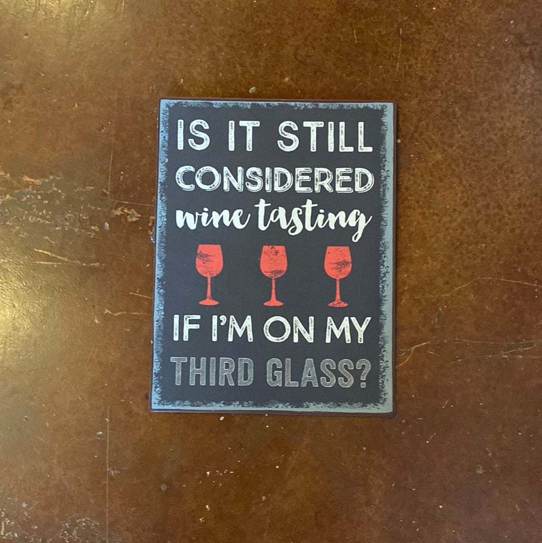 Wine Metal Signs