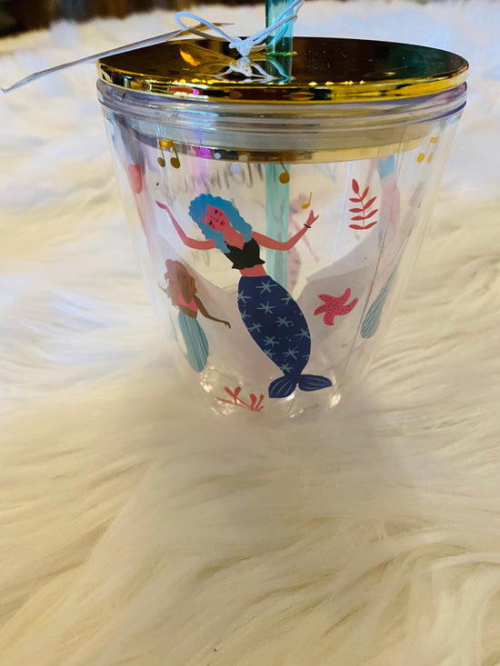 Load image into Gallery viewer, .Party Mermaids Acrylic Tumbler
