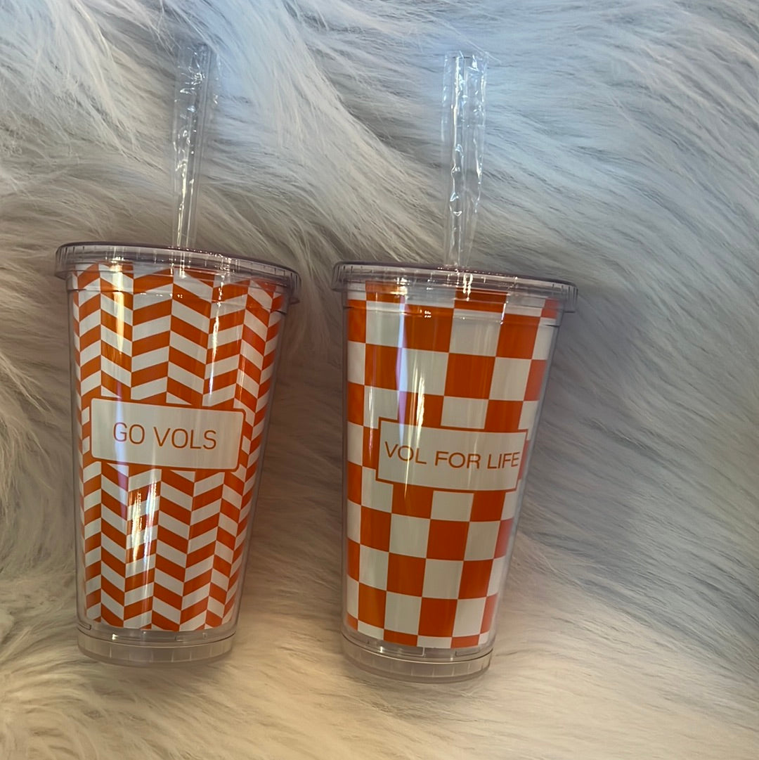 .Tennessee Straw Tumbler