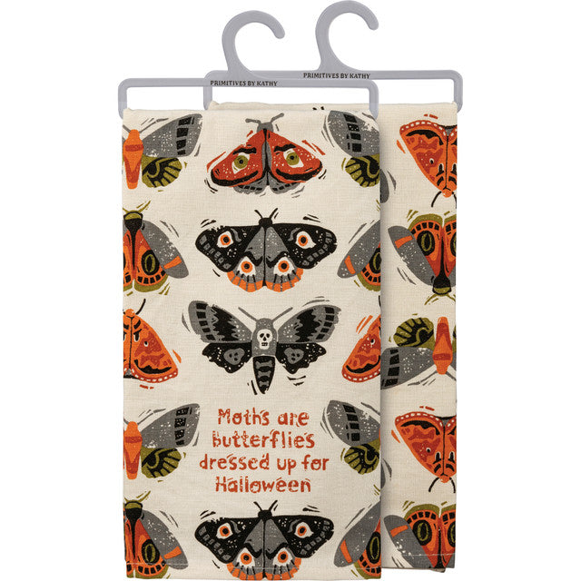 . Moths Tea Towel