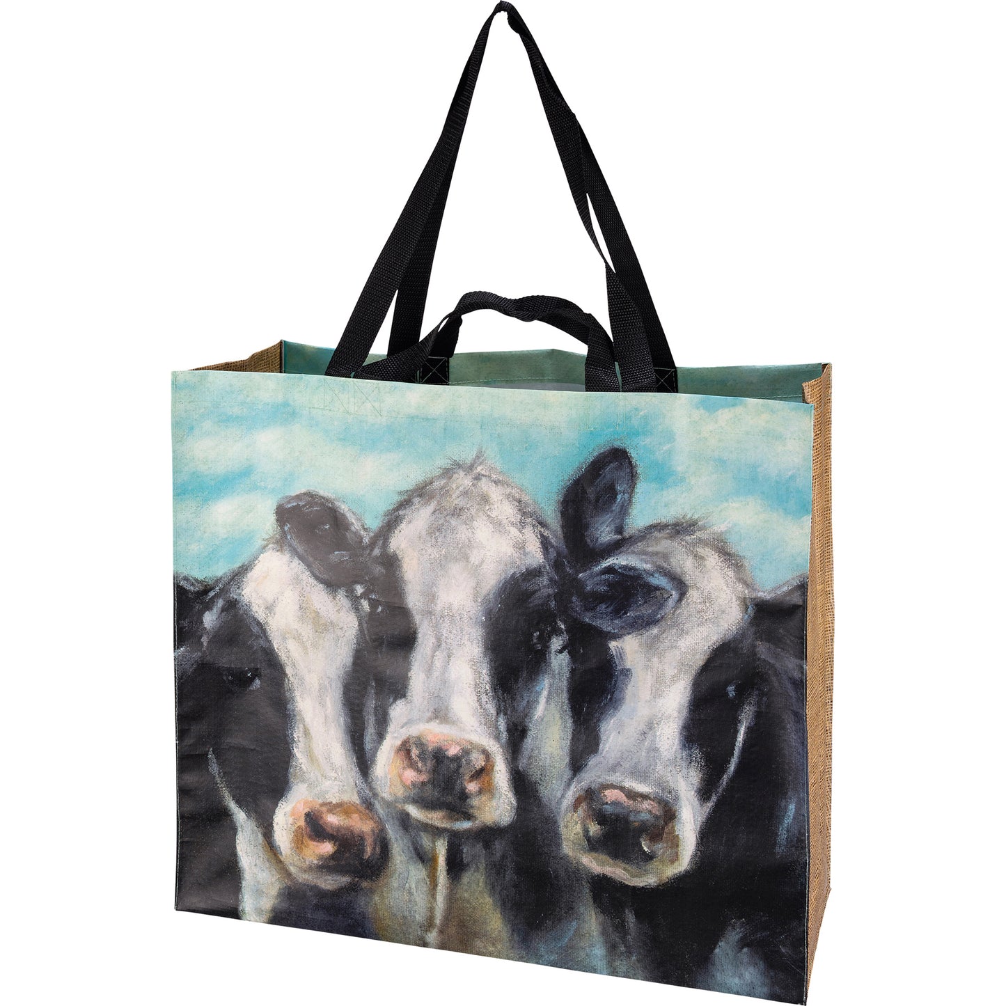 . Primitives by Kathy Cow Shopping Tote